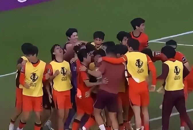 球友会-U23国足更衣室疯狂！全员舞姿曼妙，主帅上桌怒吼，对手强忍泪水
